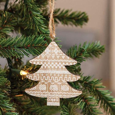 Nordic Tree Wood Ornament - The Fox Decor